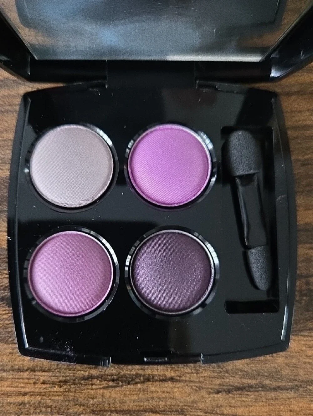 Set Of 3 Full Size Monograph Eyeshadow Quad - Pink & Purple Palette
